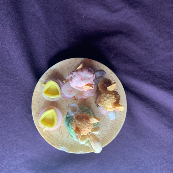 miniature mice tea party figurines - Picture 5 of 15